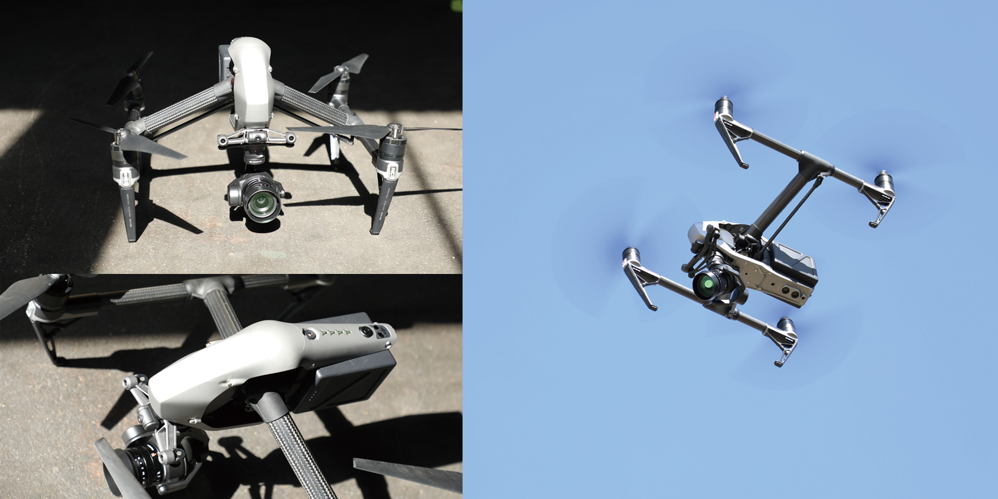 無人航空機の最新機種、Inspire2を空撮に導入しました